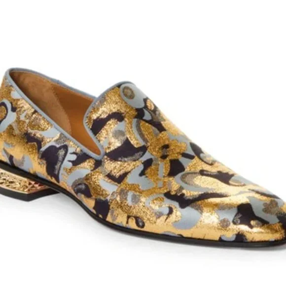 Christian Louboutin Dandyrocks Jacquard Loafers - thefablabs.dk display picture 3